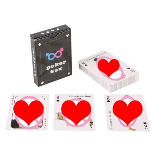DHliIQQ Valentinstag-lustige Kartenspiele für Paare, Pokerspiel für Erwachsene, für spannende Position, Datum und Nächte DHliIQQ Valentinstag-lustige Kartenspiele für Paare, Pokerspiel für Erwachsene, für spannende Position, Datum und Nächte von DHliIQQ