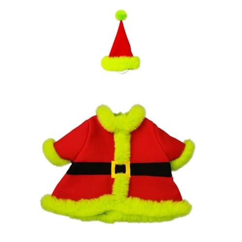 DHliIQQ Weihnachtsgans-Outfit, Weihnachtsmann-Veranda, Gans, Kleidung, alberne Gans, Veranda, Ente, Gans für 58,4 cm Kostüm, Rasen von DHliIQQ
