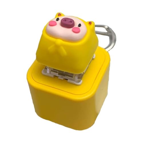 Frosch-Klopfspielzeug, Frosch-Tastenkappe, Regler, Rasselknopf, Schlüsselanhänger, Licht, dekorativer Anhänger, Emit- und Sound-Ornament von DHliIQQ