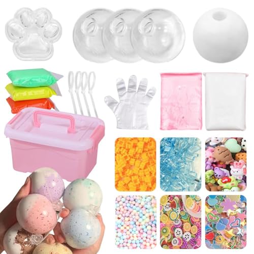 Milky Blank Skins Leeres Stressball-Set, 2025 Neuer leerer Druckball-Haut-Kit, Vakuum-Stressball mit leeren Kits Milky Blank Skins Leeres Stressball-Set, 2025 Neuer leerer Druckball-Haut-Kit, Vakuum-Stressball mit leeren Kits von DHliIQQ