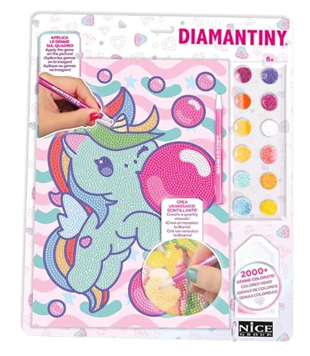 DIAMANTINY Design Art Kawaii Einhorn mit Luftballons, mehrfarbig, 90017 DIAMANTINY Design Art Kawaii Einhorn mit Luftballons, mehrfarbig, 90017 von DIAMANTINY