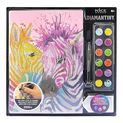 DIAMANTINY Level Up-AQUARELL-Zebras Zebra Diamond Painting, A4, 96332 DIAMANTINY Level Up-AQUARELL-Zebras Zebra Diamond Painting, A4, 96332 von DIAMANTINY