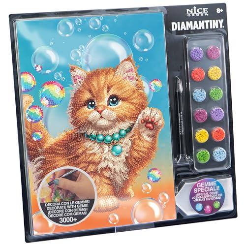 DIAMANTINY Level Up Katze, Rot, 96127 von DIAMANTINY