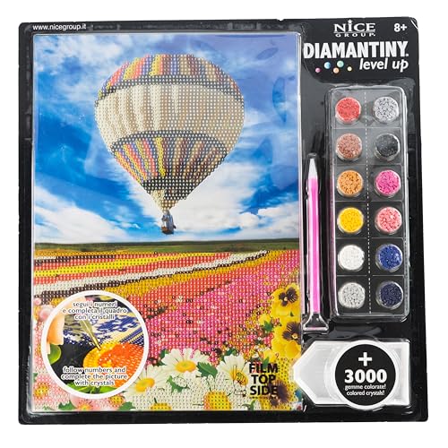 DIAMANTINY Level Up – Landscape – Nice Group Creative Art, Diamond Painting Kit, Mosaik Heißluftballon DIAMANTINY Level Up – Landscape – Nice Group Creative Art, Diamond Painting Kit, Mosaik Heißluftballon von DIAMANTINY