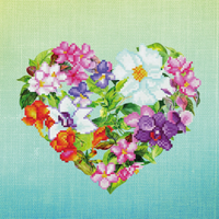 DIAMOND DOTZ® DD7008 Diamond Painting Blumenherz von DIAMOND DOTZ®