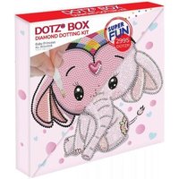 DIAMOND DOTZ DBX015 Diamond Painting Baby Elefant Dotz Box, Anfänger/Kids von DIAMOND DOTZ®