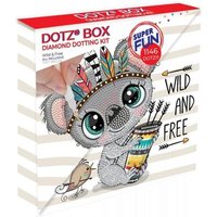 DIAMOND DOTZ DBX026 Diamond Painting Koala Wild & Free Dotz Box, Anfänger/Kids von DIAMOND DOTZ®