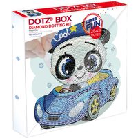 DIAMOND DOTZ DBX038 Diamond Painting Panda Auto Dotz Box von DIAMOND DOTZ®