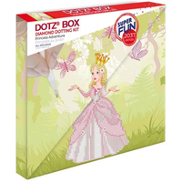 DIAMOND DOTZ DBX045 Diamond Painting Prinzessin Dotz Box, Anfänger/Kids von DIAMOND DOTZ®