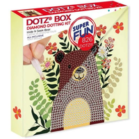 DIAMOND DOTZ DBX053 Diamond Painting Kleiner Bär Dotz Box, Anfänger/Kids von DIAMOND DOTZ®