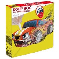 DIAMOND DOTZ DBX076 Diamond Painting Rennauto Dotz Box, Anfänger/Kids von DIAMOND DOTZ®