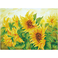 DIAMOND DOTZ DD10023 Diamond Painting Sonnenblumenfeld - Geübte von DIAMOND DOTZ®