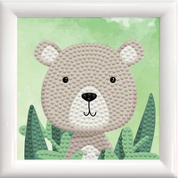 DIAMOND DOTZ DD1053F Diamond Painting Mini Wald Bär von DIAMOND DOTZ®