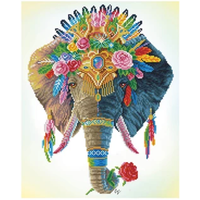 DIAMOND DOTZ DD11002 Diamond Painting Bohemian Elefant von DIAMOND DOTZ®