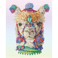 DIAMOND DOTZ DD11022 Diamond Painting Bohemian Alpaka - Geübte von DIAMOND DOTZ®