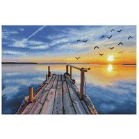 DIAMOND DOTZ DD12051 Diamond Painting Sonnenuntergang See - Geübte von DIAMOND DOTZ®