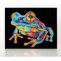 DIAMOND DOTZ DD25006 Diamond Painting Neon Baumfrosch Neon Noir - Fortgeschrittene von DIAMOND DOTZ®