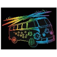 DIAMOND DOTZ DD7049 Diamond Painting Flower Power Bus - Geübte von DIAMOND DOTZ®