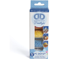 DIAMOND DOTZ DDA013 Diamond Painting 5 Glitzerfarben Freestyle von DIAMOND DOTZ®