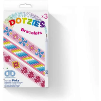 DIAMOND DOTZ DTZ11010 Diamond Painting Armbänder Retro Blau - Anfänger/Kids von DIAMOND DOTZ®