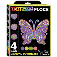 DIAMOND DOTZ DTZ4001 Diamond Painting Neon Mandalas Neon Dotzies, Anfänger/Kids von DIAMOND DOTZ®