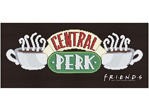 DIAMOND DOTZ CD237200105 - Original 5D Diamond Painting Set Friends Central Perk, Kreativset mit 13.746 Diamant Mosaiksteinen, Malset 69 x 30,5 cm, DIY Komplettset für Erwachsene & Kinder ab 8 Jahren DIAMOND DOTZ CD237200105 - Original 5D Diamond Painting Set Friends Central Perk, Kreativset mit 13.746 Diamant Mosaiksteinen, Malset 69 x 30,5 cm, DIY Komplettset für Erwachsene & Kinder ab 8 Jahren von DIAMOND DOTZ
