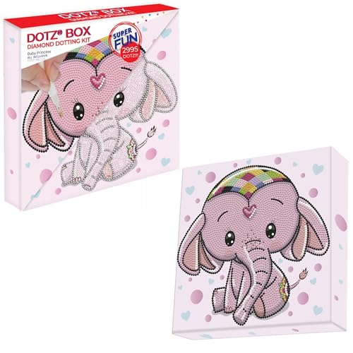Diamond Dotz DBX-015 Box "Baby Princess", ca. 22 x 22 x 2,5 cm groß, Diamond Painting, Diamantbild auf Motiv-Keilrahmen, zum Aufstellen oder Aufhängen, ideal auch für Kinder Diamond Dotz DBX-015 Box "Baby Princess", ca. 22 x 22 x 2,5 cm groß, Diamond Painting, Diamantbild auf Motiv-Keilrahmen, zum Aufstellen oder Aufhängen, ideal auch für Kinder von DIAMOND DOTZ