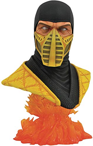 Diamond Select Toys Legends In 3D: Mortal Kombat 11 - Scorpion Bust (1/2) (Mar202627) von Diamond Select Toys