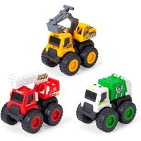 DICKIE TOYS 203761003 Utility Monster Trucks, 3-fach sortiert DICKIE TOYS 203761003 Utility Monster Trucks, 3-fach sortiert von DICKIE TOYS