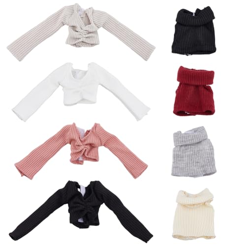 DICOSMETIC 8 Stücke 8 Stile Polyester Puppenkleidung Mini Puppenkleidung Sommer Puppen Kleidung 4.8x15.5/5.3x3.7cm Puppen Keidung Tops BJD Puppenkleidungs Für Weihnachts Und Geburtstagsgeschenk DICOSMETIC 8 Stücke 8 Stile Polyester Puppenkleidung Mini Puppenkleidung Sommer Puppen Kleidung 4.8x15.5/5.3x3.7cm Puppen Keidung Tops BJD Puppenkleidungs Für Weihnachts Und Geburtstagsgeschenk von DICOSMETIC