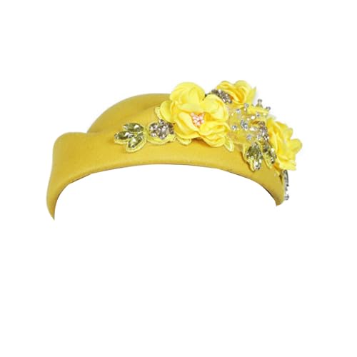 1. Britisch inspirierter, bestickter Hut, verstellbar, Unisex-Design, mit Schmucksteinen, leicht, 11 Farben, leicht, verstellbar 1. Britisch inspirierter, bestickter Hut, verstellbar, Unisex-Design, mit Schmucksteinen, leicht, 11 Farben, leicht, verstellbar von DIDILLX