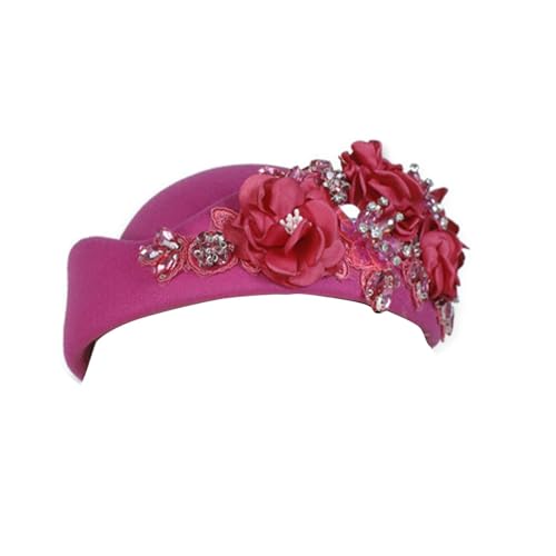 1. Britisch inspirierter, bestickter Hut, verstellbar, Unisex-Design, mit Schmucksteinen, leicht, 11 Farben, leicht, verstellbar 1. Britisch inspirierter, bestickter Hut, verstellbar, Unisex-Design, mit Schmucksteinen, leicht, 11 Farben, leicht, verstellbar von DIDILLX