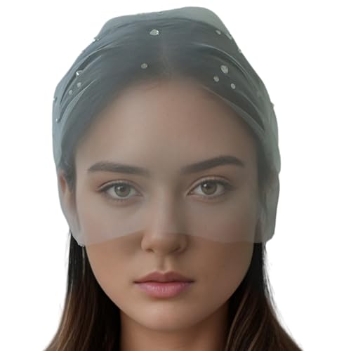 DIDILLX Elegante Haarspange, Prinzessinnenschleier, Balletcore-Kopfschmuck für Festzug, Abschlussball, Party, Shows, Kristall, für Abendkleid, Abschlussball, Hochzeitsschleier DIDILLX Elegante Haarspange, Prinzessinnenschleier, Balletcore-Kopfschmuck für Festzug, Abschlussball, Party, Shows, Kristall, für Abendkleid, Abschlussball, Hochzeitsschleier von DIDILLX