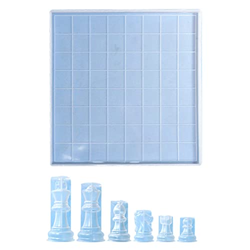 Schach Silikonform Resin Formen Epoxidharz Formen Home Decorations Silikonformen Gesellschaftsspiel Schach Silikonform Resin Formen Epoxidharz Formen Home Decorations Silikonformen Gesellschaftsspiel von DIDILLX