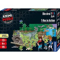 KOSMOS - Krimi-Puzzle - Die Drei ??? Kids: T-Rex in Action, 200 Teile von Franckh-Kosmos