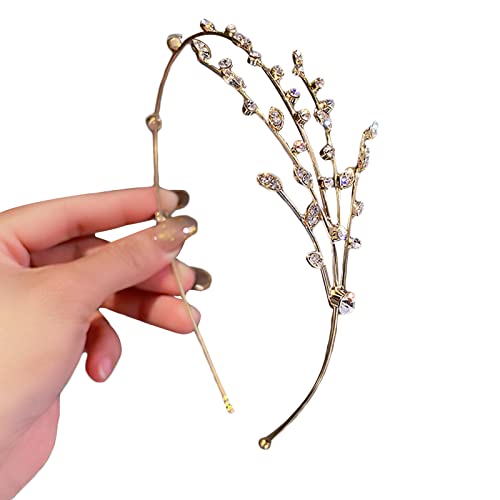 DIEKE Damen Strass Stirnband Braut Kopfschmuck Hochzeit Party Mehrschichtige Haarreifen Erwachsene Karneval Musik Festival Kopfbedeckung DIEKE Damen Strass Stirnband Braut Kopfschmuck Hochzeit Party Mehrschichtige Haarreifen Erwachsene Karneval Musik Festival Kopfbedeckung von DIEKE