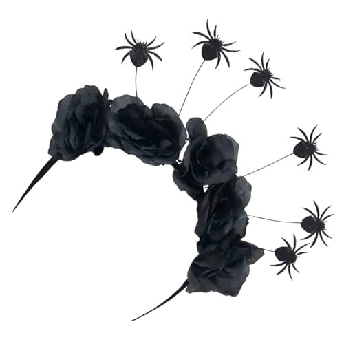 DIEKE Funkelnde Fledermaus-Haarband, Stoff, Blume, Kopfbedeckung für Halloween, Cosplay, Horror, Kopfbedeckung, Kostüm für Damen und Herren, Halloween-Fledermaus-Stirnband DIEKE Funkelnde Fledermaus-Haarband, Stoff, Blume, Kopfbedeckung für Halloween, Cosplay, Horror, Kopfbedeckung, Kostüm für Damen und Herren, Halloween-Fledermaus-Stirnband von DIEKE