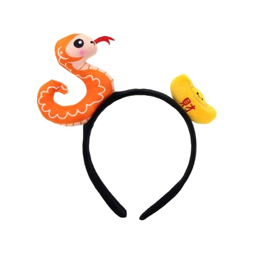DIEKE Kinder Schlangen-Stirnbänder für chinesisches Neujahr, Kopfbedeckung, Cartoon-Schlangenfigur, Foto-Requisiten für Halloween, Fotografie, Cartoon-Haarschmuck DIEKE Kinder Schlangen-Stirnbänder für chinesisches Neujahr, Kopfbedeckung, Cartoon-Schlangenfigur, Foto-Requisiten für Halloween, Fotografie, Cartoon-Haarschmuck von DIEKE