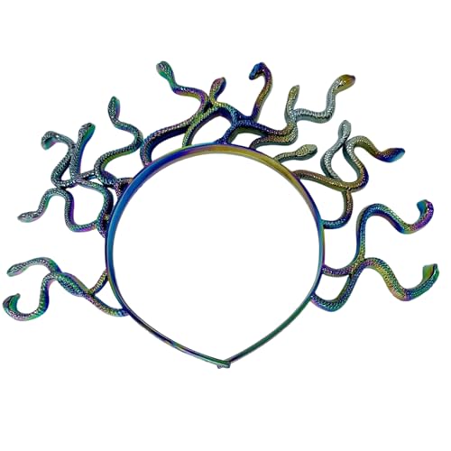 DIEKE Kostüm Party Kopfschmuck Cosplay Schlange Kopfschmuck Stilvolle Partys Neuheit Stirnbänder für Cosplay und Festivals Halloween Zubehör DIEKE Kostüm Party Kopfschmuck Cosplay Schlange Kopfschmuck Stilvolle Partys Neuheit Stirnbänder für Cosplay und Festivals Halloween Zubehör von DIEKE