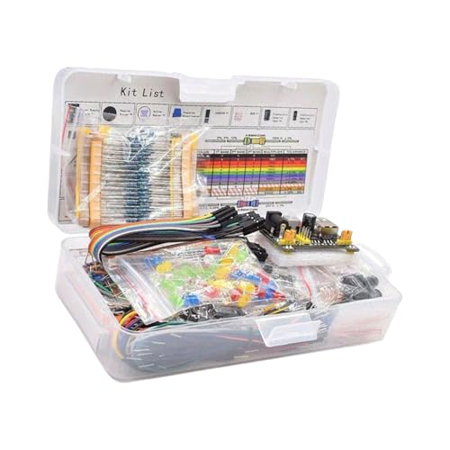 Elektronik-Lernset mit Schritt-für-Schritt-Anleitung (evtl. nicht in deutscher Sprache), geeignet für Schulen, Heimprojekte zum Programmieren von DIEKE