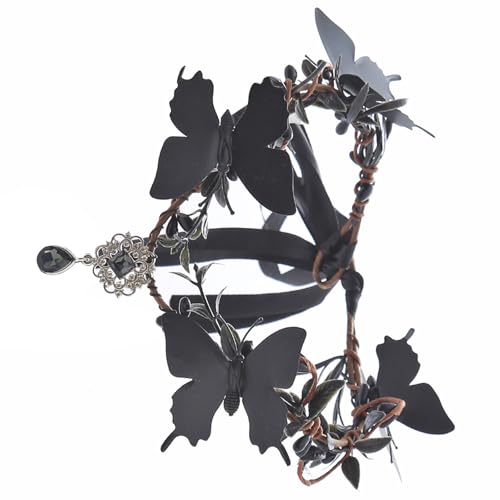 Halloween-Haarreif für Damen, Schmetterling, Teufel, Kristall, Blumenmuster, Haarschmuck für Kostümpartys, Halloween, Stirnbänder für Erwachsene Halloween-Haarreif für Damen, Schmetterling, Teufel, Kristall, Blumenmuster, Haarschmuck für Kostümpartys, Halloween, Stirnbänder für Erwachsene von DIEKE