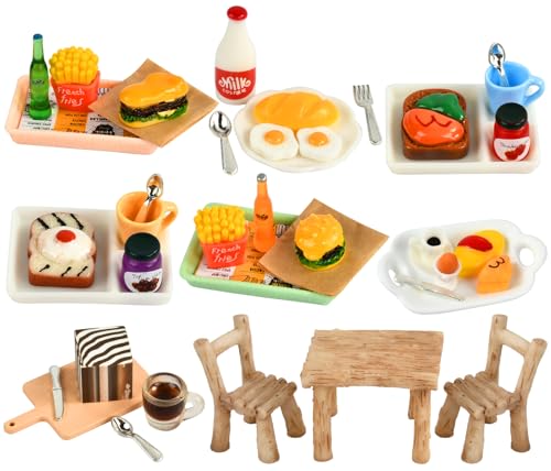 Miniatur-Puppenhauszubehör, 41PCS Miniatur Essen und Trinken, Miniatur Lebensmittel, Puppenhaus Zubehör, 1/12 Miniatur, Miniatur Wichtel, Wichtel Zubehör Backen, Wichtel Zubehör Weihnachten Miniatur-Puppenhauszubehör, 41PCS Miniatur Essen und Trinken, Miniatur Lebensmittel, Puppenhaus Zubehör, 1/12 Miniatur, Miniatur Wichtel, Wichtel Zubehör Backen, Wichtel Zubehör Weihnachten von DIELIANHUA