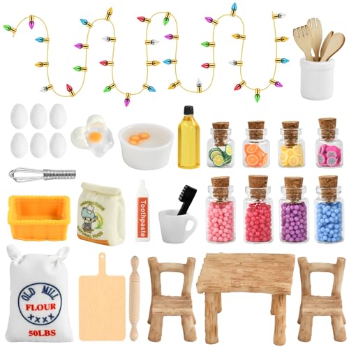 Miniatur-Puppenhauszubehör, 35PCS Wichtel Zubehör, Puppenhaus Zubehör, Miniatur Wichtel, Wichtel Zubehör Weihnachten, 1/12 Miniatur, Miniatur Puppenhaus Zubehör,Weihnachten Miniatur Deko Miniatur-Puppenhauszubehör, 35PCS Wichtel Zubehör, Puppenhaus Zubehör, Miniatur Wichtel, Wichtel Zubehör Weihnachten, 1/12 Miniatur, Miniatur Puppenhaus Zubehör,Weihnachten Miniatur Deko von DIELIANHUA