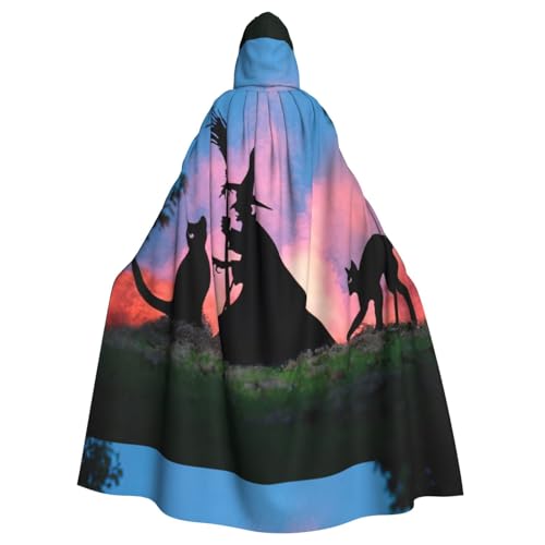 DIEzig Gruseliger Halloween-Umhang mit Kapuze, Erwachsenen-Karneval, Partyzubehör, Halloween-Umhang, ideal für Cosplay-Bühnenveranstaltungen DIEzig Gruseliger Halloween-Umhang mit Kapuze, Erwachsenen-Karneval, Partyzubehör, Halloween-Umhang, ideal für Cosplay-Bühnenveranstaltungen von DIEzig