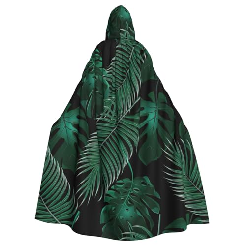 DIEzig Kapuzenumhang mit Bananenblatt-Motiv, für Erwachsene, Karneval, Party, Halloween, ideal für Cosplay, Bühnenveranstaltungen DIEzig Kapuzenumhang mit Bananenblatt-Motiv, für Erwachsene, Karneval, Party, Halloween, ideal für Cosplay, Bühnenveranstaltungen von DIEzig