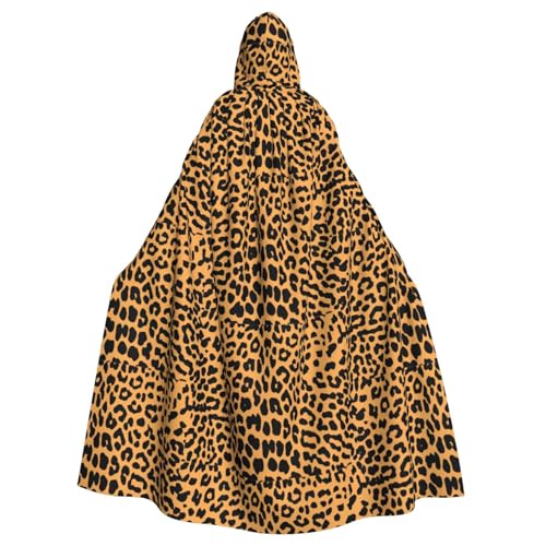 DIEzig Kapuzenumhang mit Giraffen-Druck, Erwachsenen-Karneval, Partyzubehör, Halloween-Umhang, ideal für Cosplay-Bühnenveranstaltungen von DIEzig