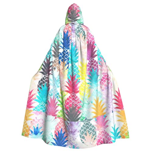 DIEzig Kapuzenumhang mit Malerei, Erwachsenen-Karneval, Party-Zubehör, Halloween-Umhang, ideal für Cosplay-Bühnenveranstaltungen von DIEzig