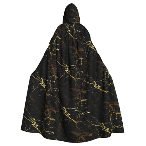 DIEzig Umhang mit Kapuze und Tapetendruck, für Erwachsene, Karneval, Party, Halloween, ideal für Cosplay-Bühnenveranstaltungen von DIEzig