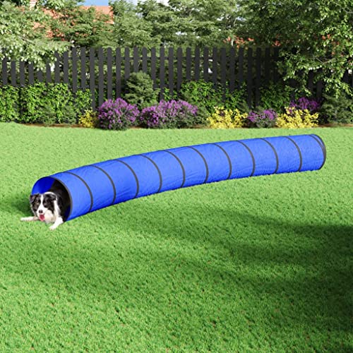DIGBYS Hundetunnel blau 55x500 cm Polyester von DIGBYS