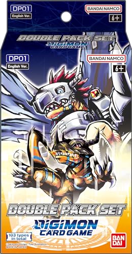 Bandai | Digimon Card Game: Double Pack Set (DP01) | Trading Card Game | Ages 6+ | 1+ Players, BCL2687964 von DIGIMON